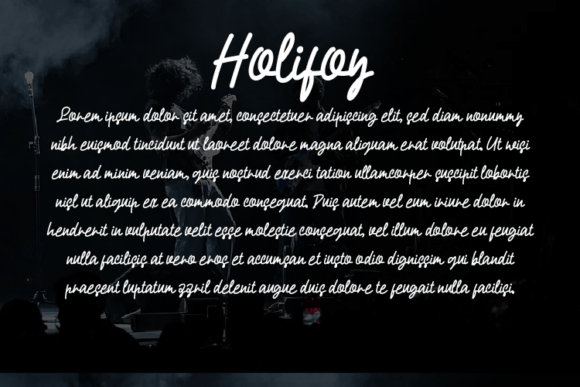 Holifoy Font - Preview 2