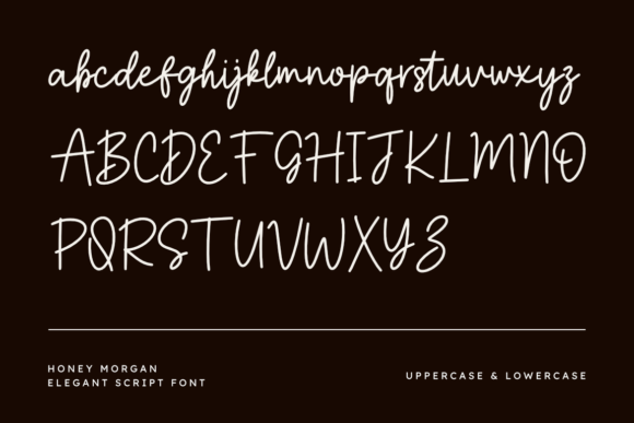 Honey Morgan Font - Preview 1
