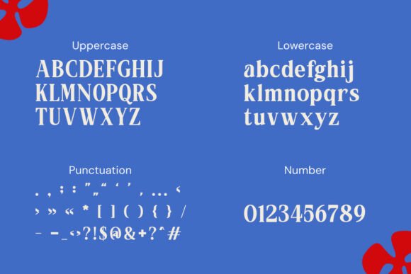 Locanara Font PNG with transparent background - Preview 1