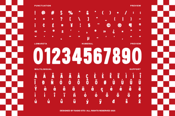 Lomareta Font PNG with transparent background - Preview 2