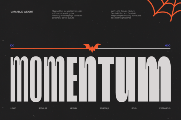Magnu Font PNG with transparent background - Preview 2