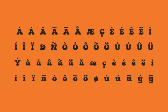 Malloray Font PNG with transparent background - Preview 2