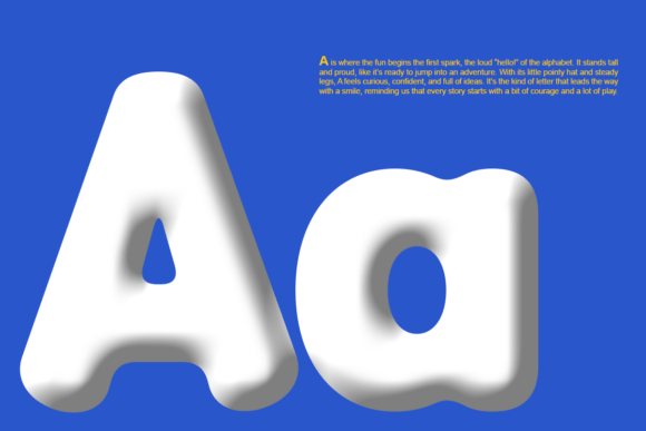 Melloby Font PNG with transparent background - Preview 3