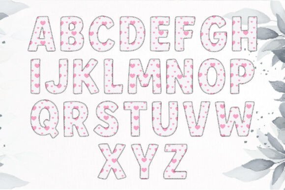 Mother Day Pink Font font preview - 5