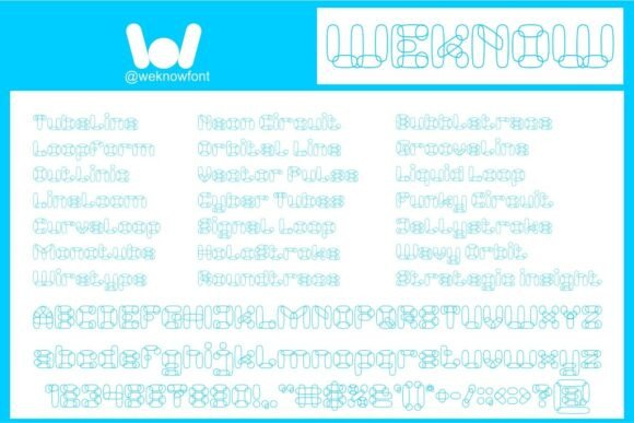 Perfect Cloud Font font preview - 4
