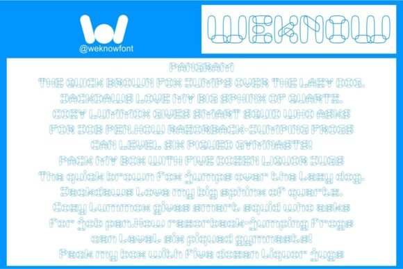 Perfect Cloud Font font preview - 5