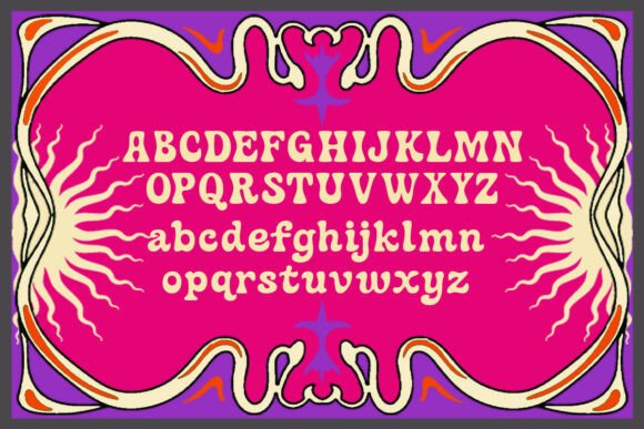 Psycora Font PNG with transparent background - Preview 1