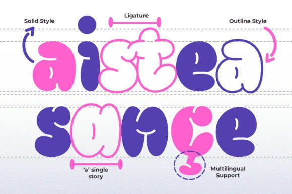 Quick Brisky Font font preview - 1