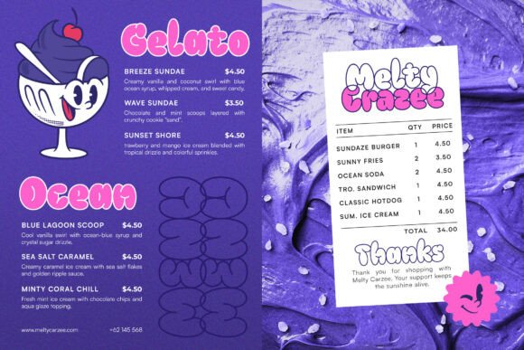 Quick Brisky Font font preview - 6