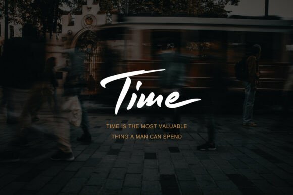 Reflect Handwritten Font Font PNG with transparent background - Preview 3