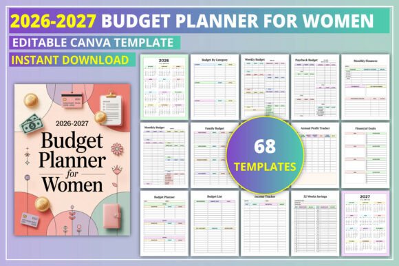 2026-2027 Budget Planner for Women