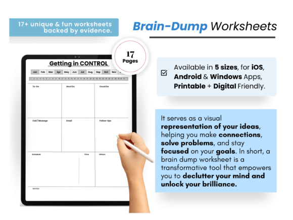 ADHD Brain Dump Template