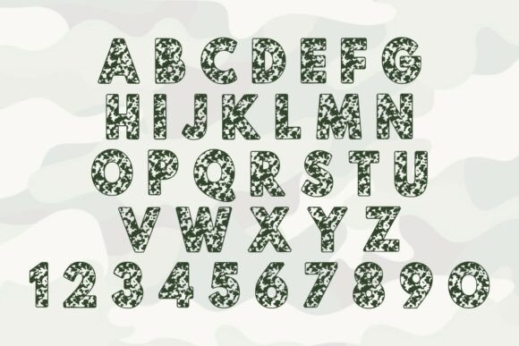 Army Strong Font - Preview 3