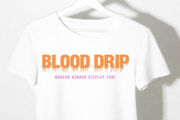 Blood Drip Font - Preview 3