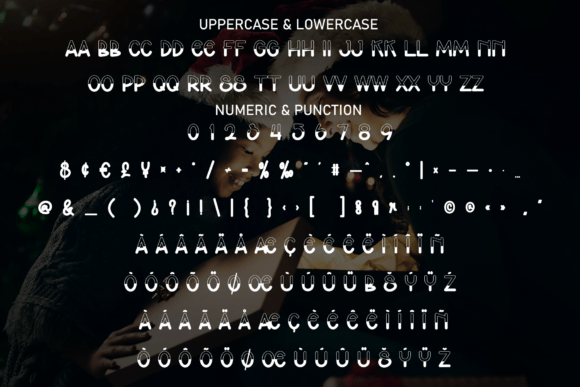 Christmas Romantic Font - Preview 6