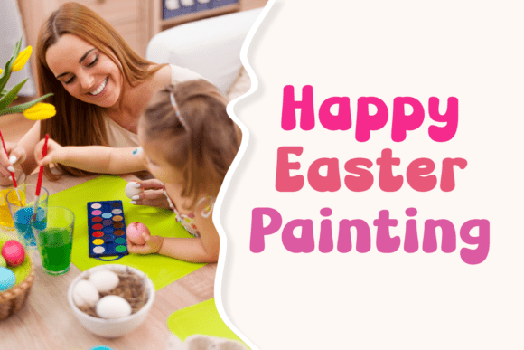 Classic Easter Font PNG with transparent background - Preview 1