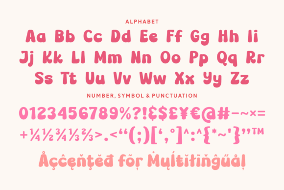 Classic Easter Font PNG with transparent background - Preview 4