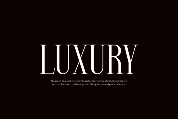 Duqeron Font - Preview 2