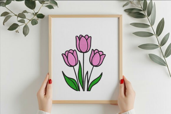 Flower Embroidery Design
