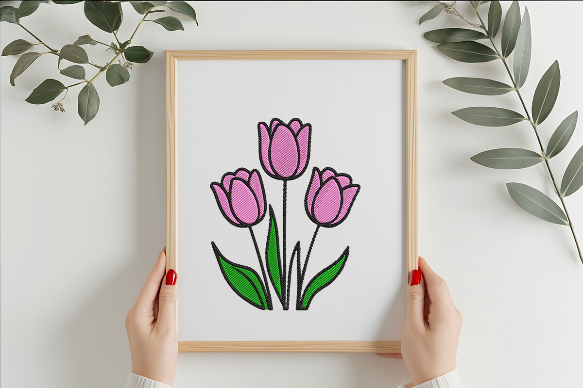 Flower Embroidery Design