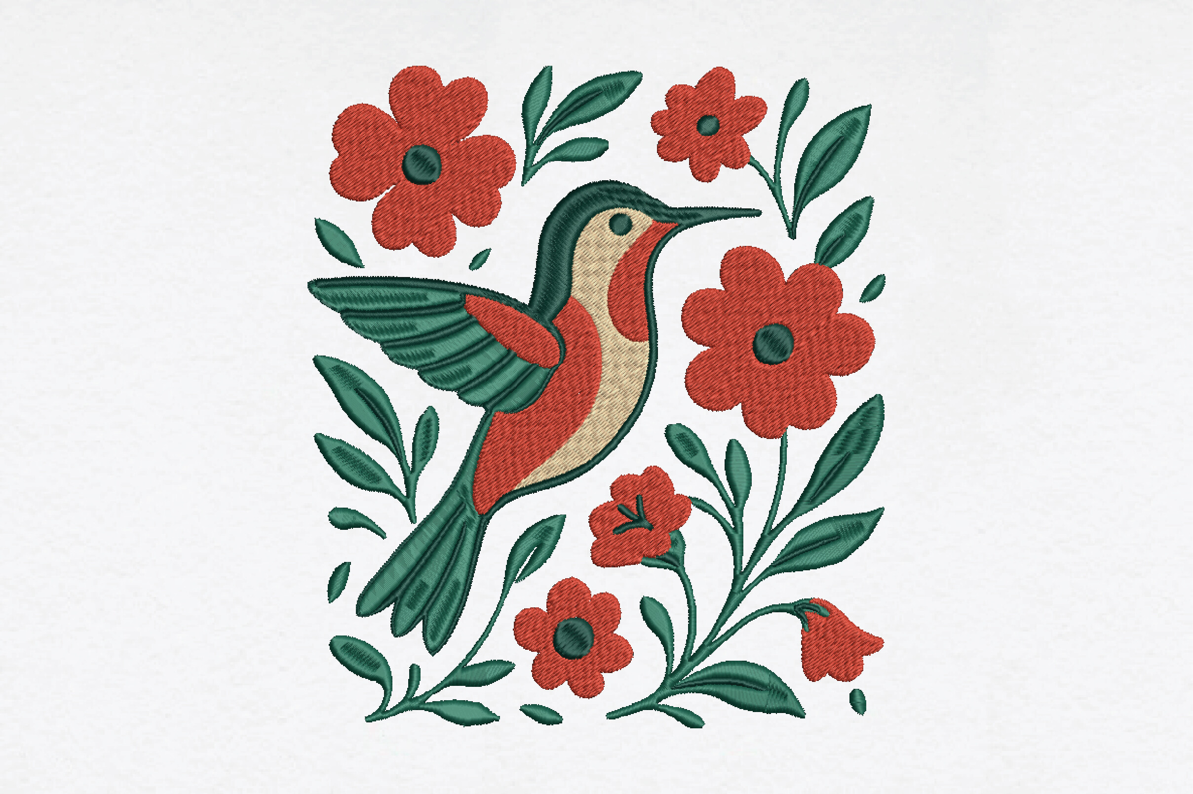 Folk Art Humming Bird