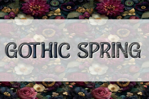 Gothic Spring Font - Preview 1