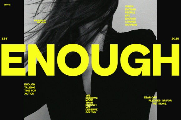 Grotix Font PNG with transparent background - Preview 4
