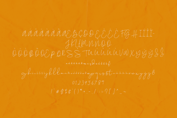 Marken Font font preview - 4