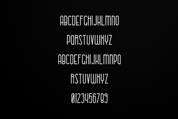 Metria Street Font PNG with transparent background - Preview 1