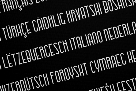 Metria Street Font PNG with transparent background - Preview 2