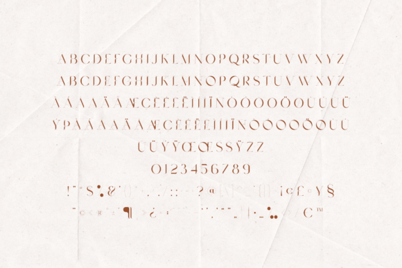 Mickle Font PNG with transparent background - Preview 4