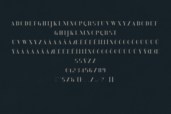 Momentus Font PNG with transparent background - Preview 4