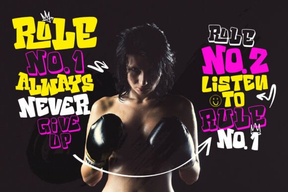 Populaz Font PNG with transparent background - Preview 6
