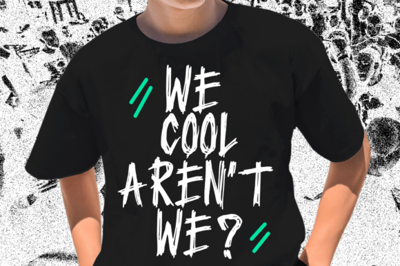 Punk Terror Font font preview - 3