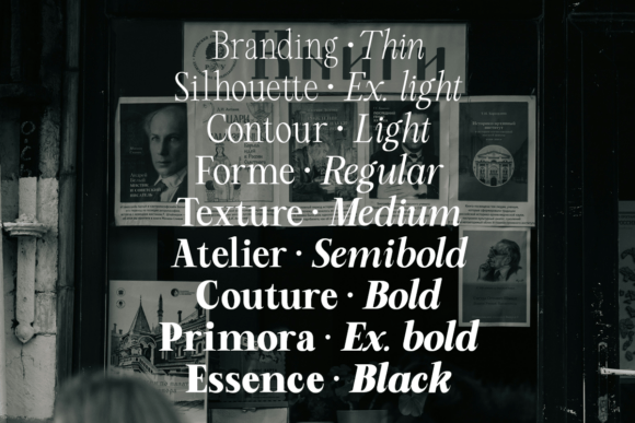 Rcl Arviel Font PNG with transparent background - Preview 6