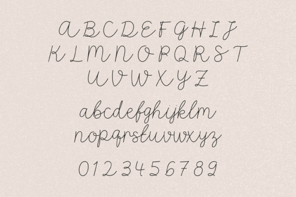 Smoothink Font font preview - 2