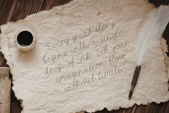 Smoothink Font font preview - 4