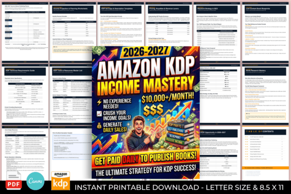 2026-2027 Amazon KDP Income Mastery