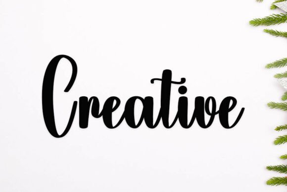 Background Font - Preview 1