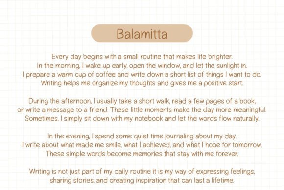 Balamitta Font - Preview 5