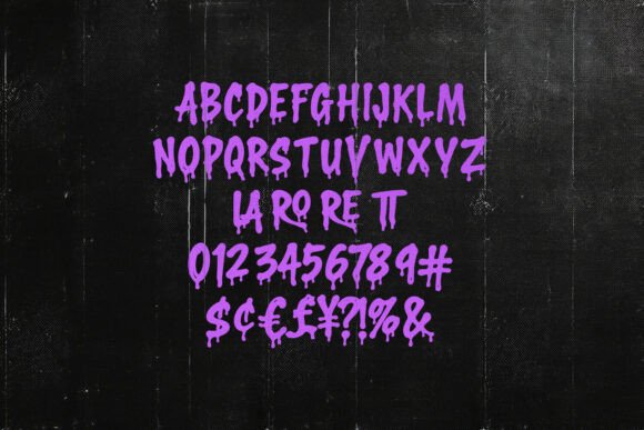 Berush Reflect Font - Preview 5