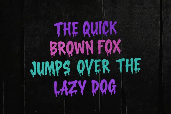 Berush Reflect Font - Preview 6