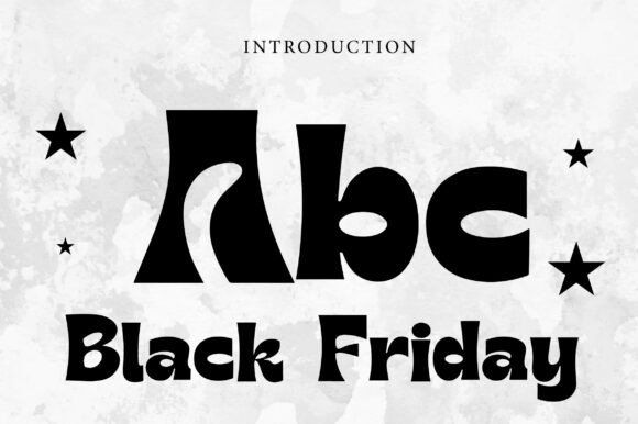 Black Friday Font - Preview 1