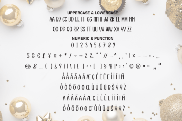 Christmas Ornament Font - Preview 6