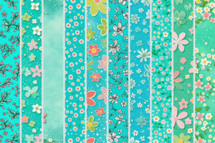 FREE 18 HI-RES 8.5x11 Spring Backgrounds Graphic by diwareart ...