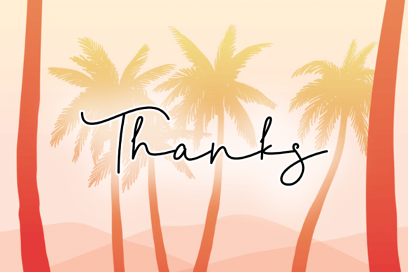 Fashion Sunshine Font - Preview 4