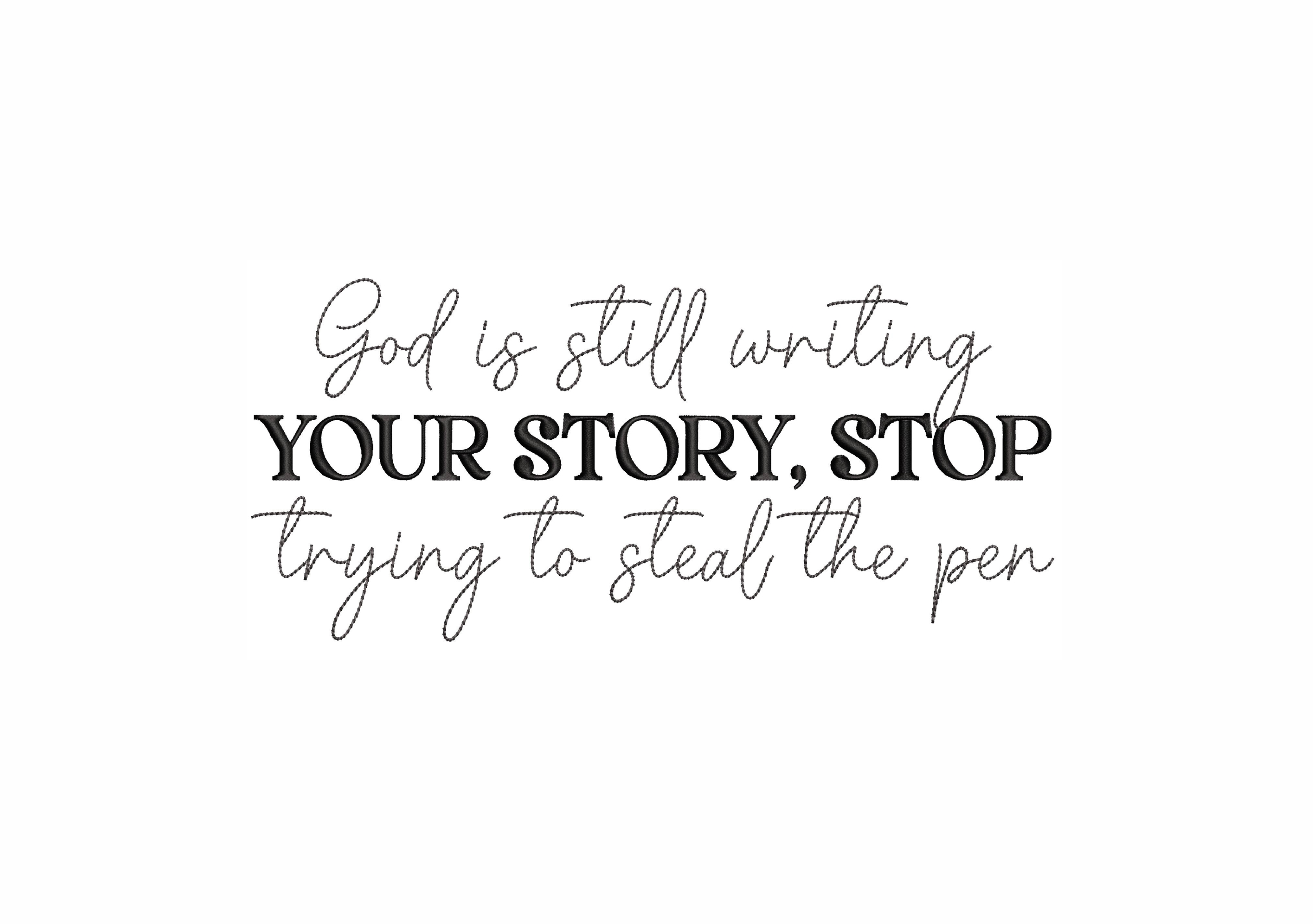 God is Still Writing Your Story