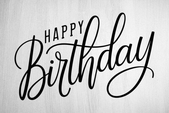 Happy Birthday SVG