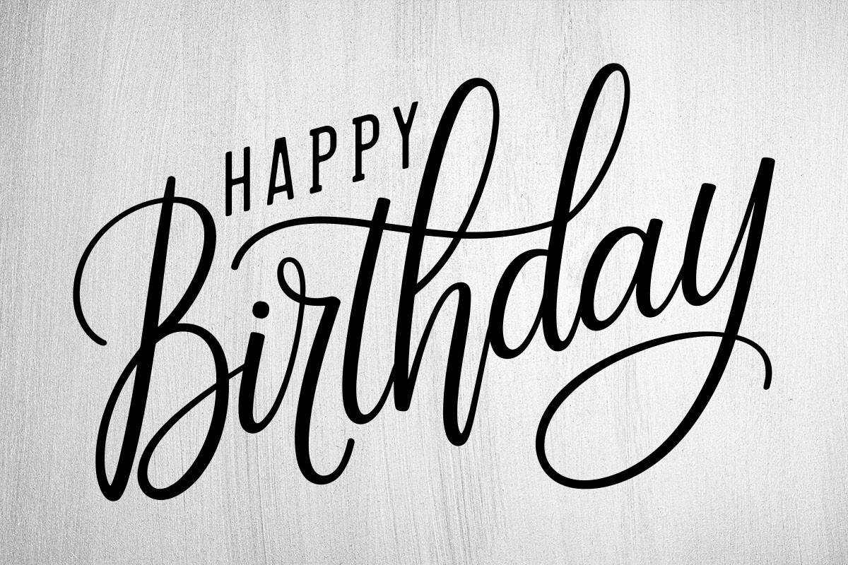 Happy Birthday SVG