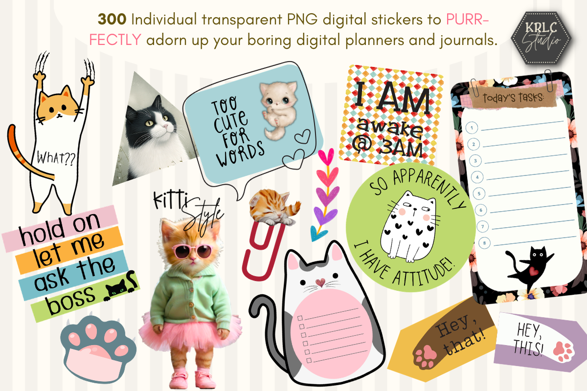 Kitty Cats - PNGs - photo 2